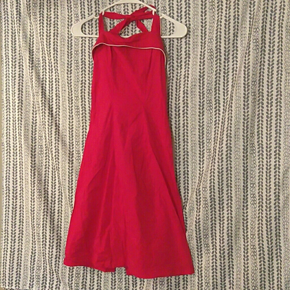 NWOT---Pin-Up Halter Dress